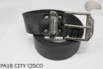 Cintura per pantaloni in pelle PA18 CITY CISCO
