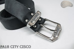 Cintura per pantaloni in pelle PA18 CITY CISCO