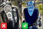 Cintura serbatoio moto per  Kawasaki VN 2000 Vulcan
