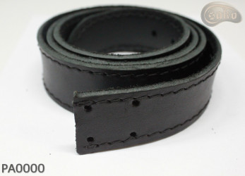 Cintura per pantaloni in pelle PA0000 senza fibbia, kit di riparazione senza fibbia