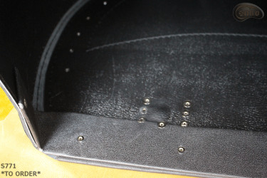 Sacoches de moto en cuir S771 *SUR COMMANDE*