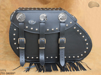 Borse da moto in pelle S771 *SU ORDINAZIONE*