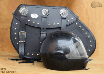Borse da moto in pelle S771 *SU ORDINAZIONE*