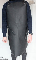 Leather protective apron F20 pressure-free butcher/welding/chef/barbecue/locksmith