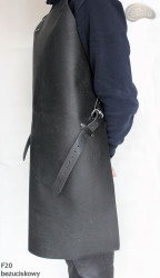 Grembiule protettivo in pelle F20 senza pressione macellaio/saldatura/cuoco/barbecue/fabbro