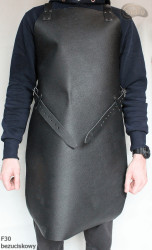 Grembiule protettivo in pelle F30 senza pressione macellaio/saldatura/cuoco/barbecue/fabbro