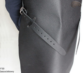 Grembiule protettivo in pelle F30 senza pressione macellaio/saldatura/cuoco/barbecue/fabbro