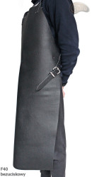 Grembiule protettivo in pelle F40 senza pressione macellaio/saldatura/cuoco/barbecue/fabbro