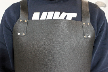 Grembiule protettivo in pelle F40 senza pressione macellaio/saldatura/cuoco/barbecue/fabbro