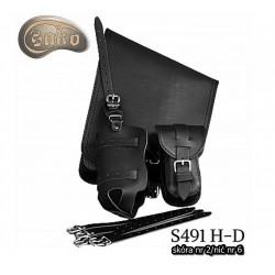 Borsa da moto S493 SKULL H-D SOFTAIL