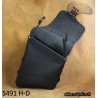LEATHER SADDLEBAG S493 SKULL H-D SOFTAIL