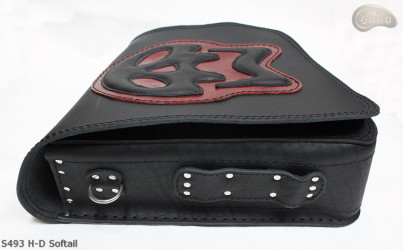 Borsa da moto S493 SKULL H-D SOFTAIL