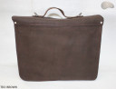Borsa a tracolla in pelle TR3 BROWN