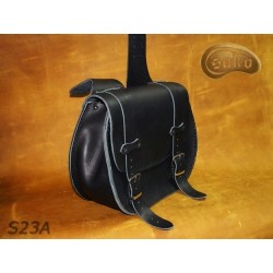 LEATHER SADDLEBAGS S23 A  *TO REQUEST*