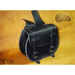 LEATHER SADDLEBAGS S23 A  *TO REQUEST*