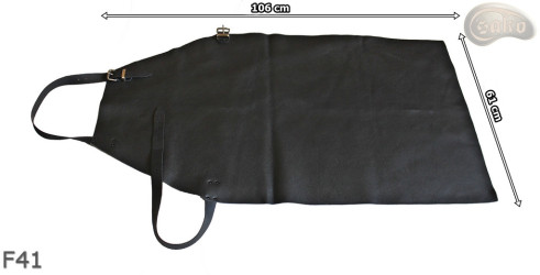 Tablier de protection en cuir F41/boucher/soudure/chef/barbecue/serrurier