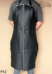 Grembiule protettivo in pelle F42/macellaio/saldatura/cuoco/barbecue/fabbro