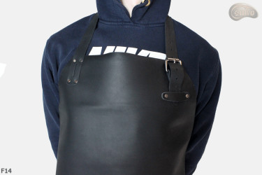 Leather protective apron F14/butcher/welding/chef/barbecue/locksmith