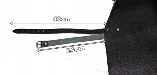 Tablier de protection en cuir F2/boucher/soudure/chef/barbecue/serrurier