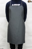 Grembiule protettivo in pelle F1 GREY/macellaio/saldatura/cuoco/barbecue/fabbro