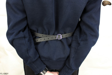 Grembiule protettivo in pelle F1 GREY/macellaio/saldatura/cuoco/barbecue/fabbro