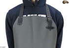 Grembiule protettivo in pelle F2 GREY/macellaio/saldatura/cuoco/barbecue/fabbro