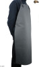 Grembiule protettivo in pelle F2 GREY/macellaio/saldatura/cuoco/barbecue/fabbro