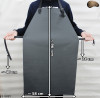 Grembiule protettivo in pelle F2 GREY/macellaio/saldatura/cuoco/barbecue/fabbro