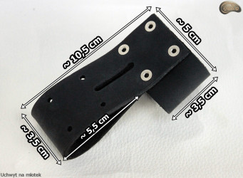 Portamartello da cintura per cintura da lavoro/portautensili