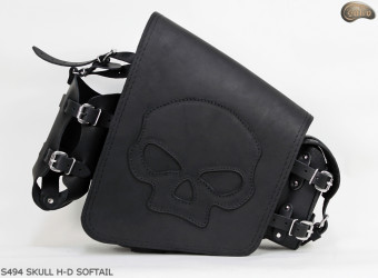 Borsa da moto S494 SKULL H-D SOFTAIL