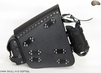 Borsa da moto S494 SKULL H-D SOFTAIL
