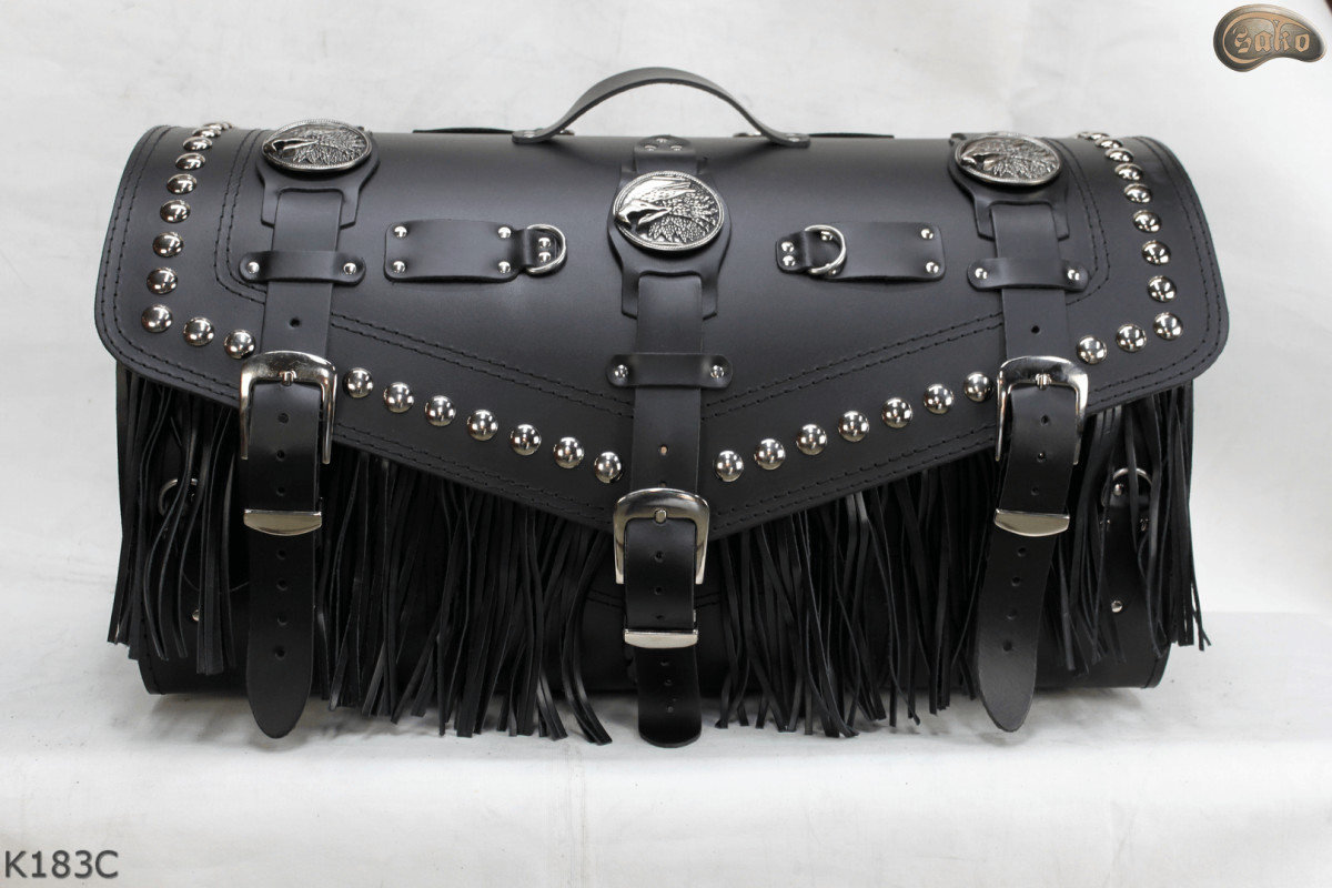 Bauletto per moto K183 con chiusura e portabottiglie+Nakładki6