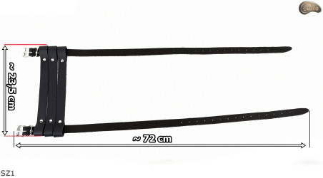 Bretelle SZ1/ cintura per coperta, materassino, sacco a pelo, giacca, bicicletta/motocicletta