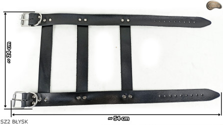 Bretelle SZ2/ cintura per coperta, materassino, sacco a pelo, giacca, bicicletta/motocicletta