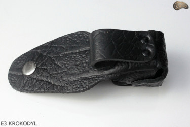 E3 CROCODILE holster case for the Remington 44 caliber revolver drum