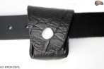 E3 CROCODILE holster case for the Remington 44 caliber revolver drum