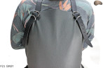 Bőr védőkötény F21 GREY/hentes/hegesztő/szakács/barbecue/lakatos