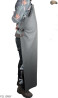 Grembiule protettivo in pelle F21 GREY/macellaio/saldatura/cuoco/barbecue/fabbro