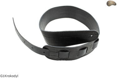 Cintura per chitarra elettrica/basso G1Crocodile pelle naturale