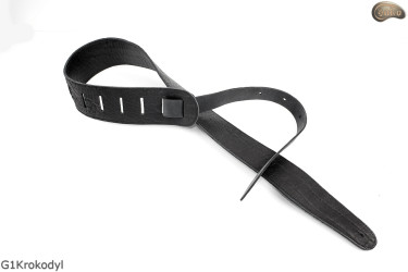 Cintura per chitarra elettrica/basso G1Crocodile pelle naturale