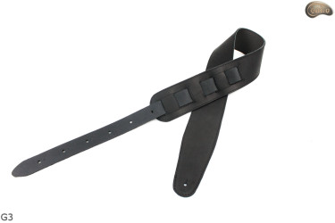 Cintura per chitarra G3 in pelle, cintura double-face per basso elettrico