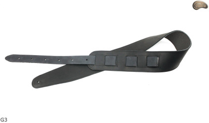 Cintura per chitarra G3 in pelle, cintura double-face per basso elettrico