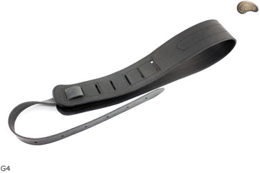 Cinghia per chitarra elettrica/basso G4 in pelle naturale