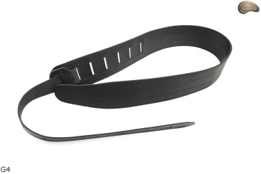 Cinghia per chitarra elettrica/basso G4 in pelle naturale