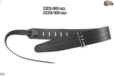 Cinghia per chitarra elettrica/basso G4 in pelle naturale