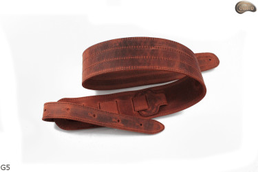 Cinghia per chitarra elettrica/basso G5 in pelle naturale