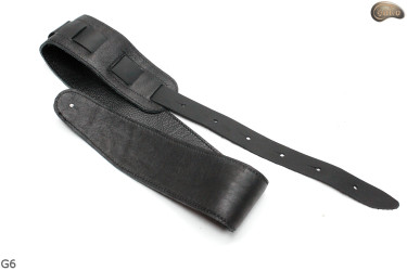 Cintura per chitarra G6 in pelle, cintura double-face per basso elettrico