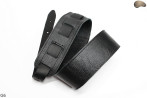 G6 guitar strap, double-sided leather strap for electric bass guitar