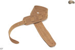 Cinghia per chitarra elettrica/basso G7 in pelle naturale