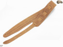 Cinghia per chitarra elettrica/basso G7 in pelle naturale